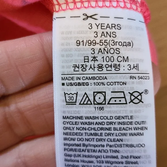 Pink Floral GAP Dress - Picture 3 of 3